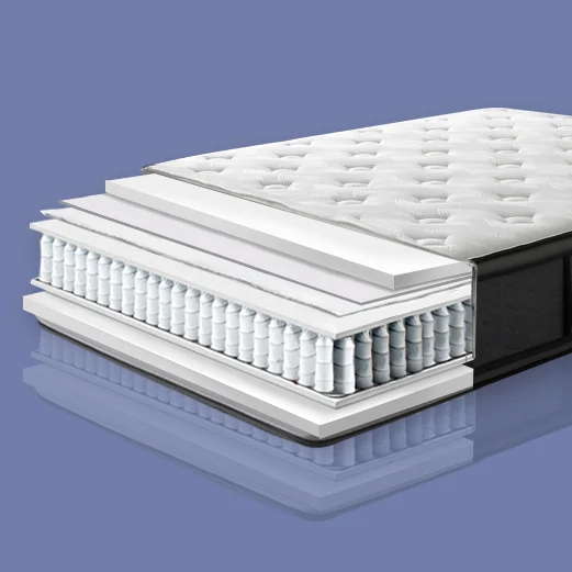 Zhiyuan 2022 hot sell 14 inch in Korea high quality memory foam mattress pocket spring bed mattress wholesale customized size
