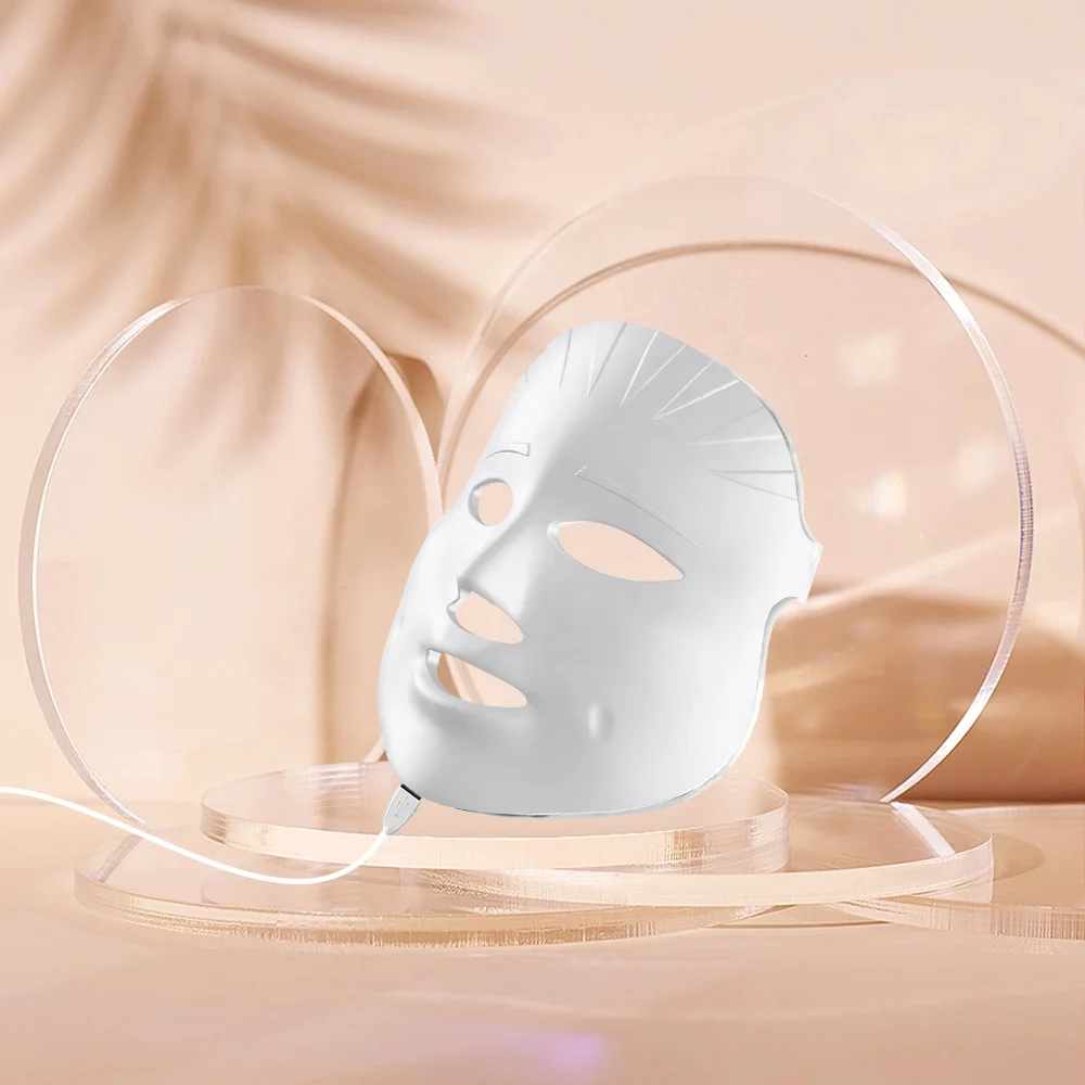 
 2021 LED маска для кожи СИД PDT 7 видов цветов био-Фотон OSTAR Beauty фабричная поставка OEM ODM ручная пресс-форма по индивидуальному заказу частный логотип  