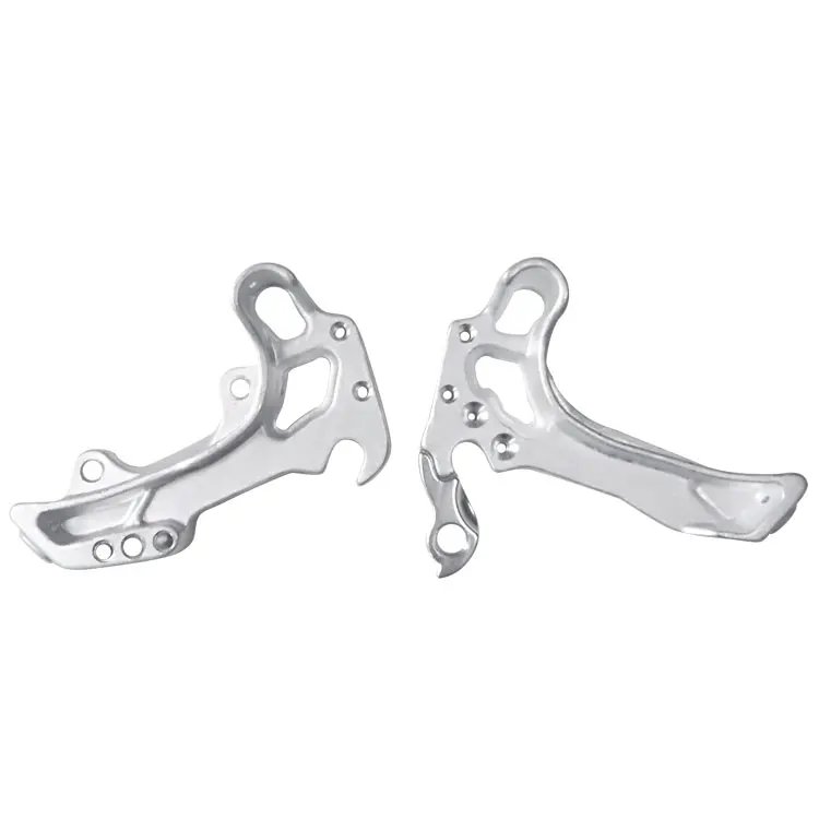 bike frame part hot forging processing custom forging services flat mount dropout forged aluminium bicycle components
