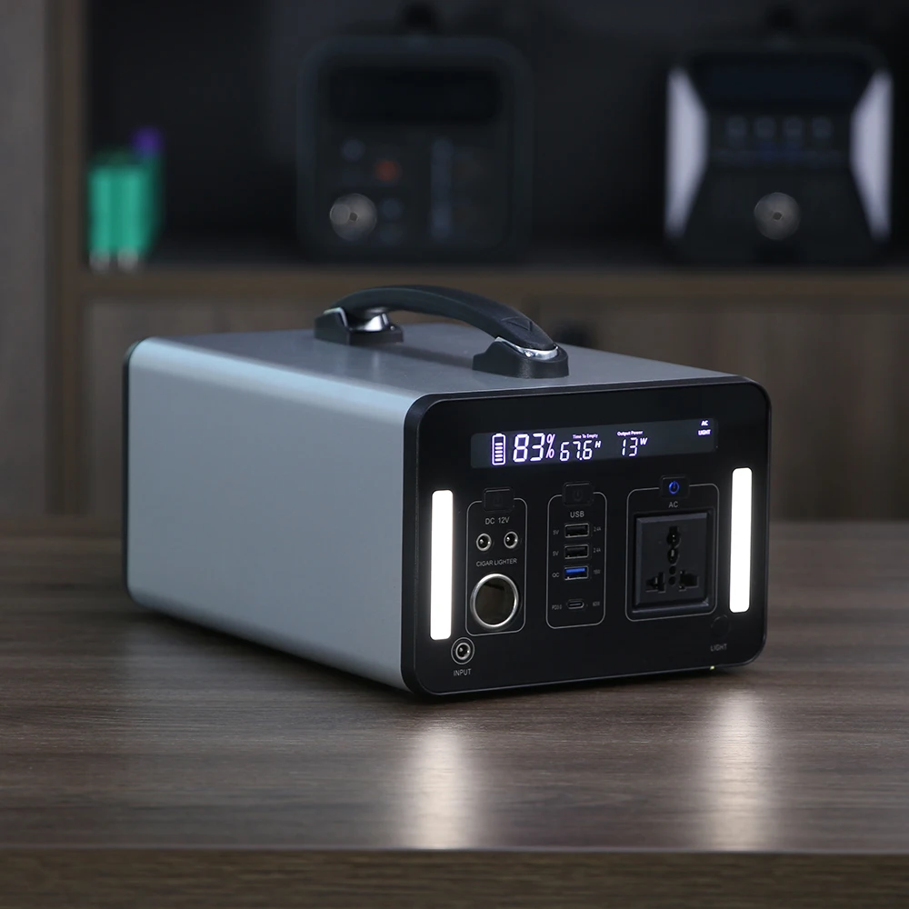 280800 мА/ч, 1000Wh Кабель с разъемом USB типа C AC DC 1000 Вт литиевая батарея, портативное зарядное устройство, станция для кемпинга на открытом воздухе Рыбалка домашней подпорки