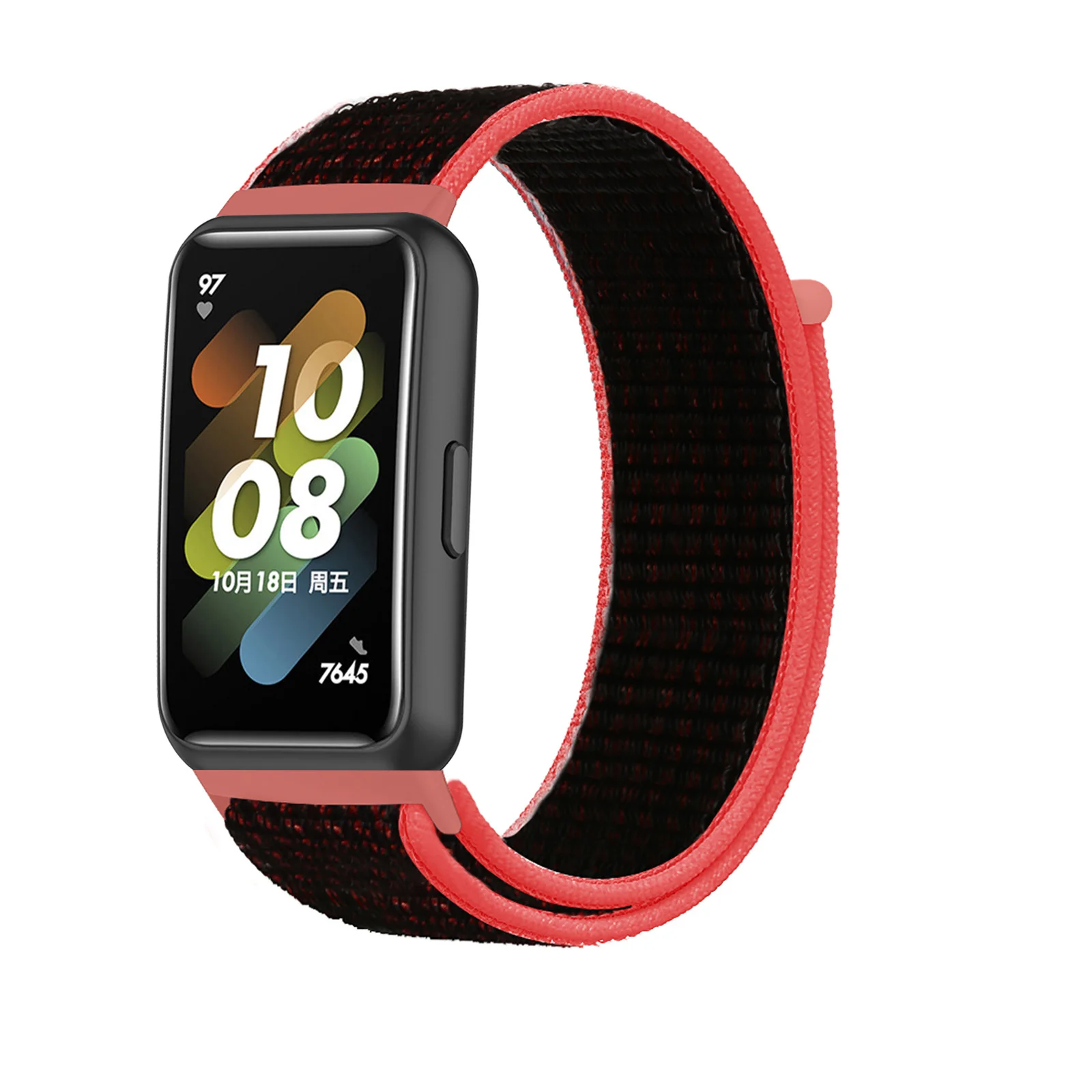 Nylon loop Strap For Huawei band 7 8 Sport Strap Smartwatch Adjustable Replacement Bracelet For Huawei Watch Band 7 8