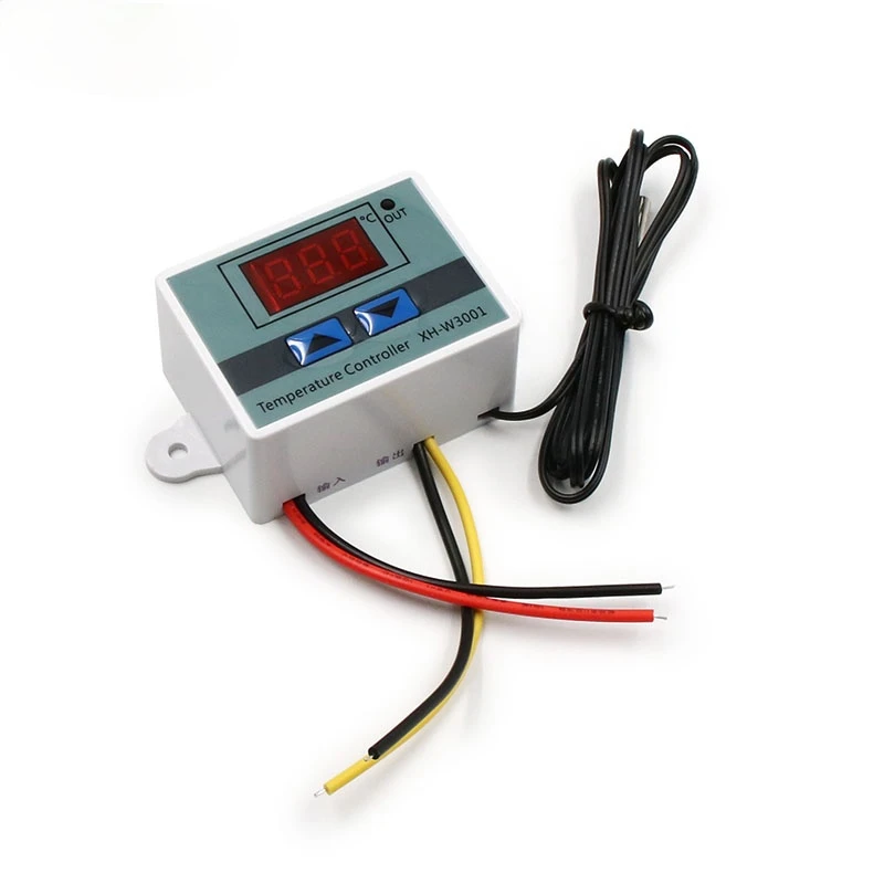 XH-W3001 10A Digital Temperature Controller 12V, 24V, 220V Quality thermal regulator Thermocouple thermostat with LCD display