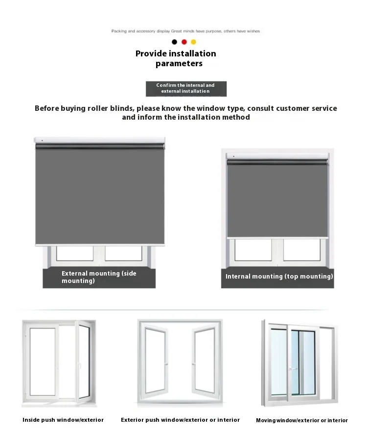 Wholesale White Automatic Remote Roller Blinds Electric Tubular Motor Control Curtains with Blackout Feature for Home Shades
