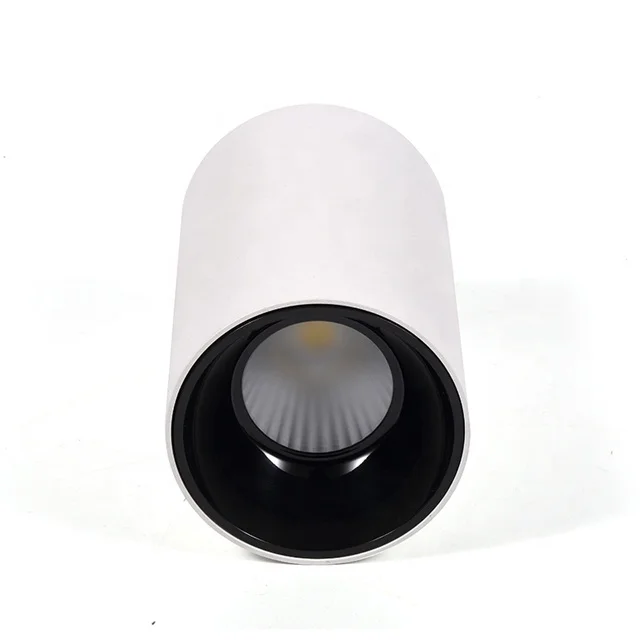 Shenzhen factory 15 30 45 degree beam angel modern fancy 5w cylindrical led surface mounted downlight