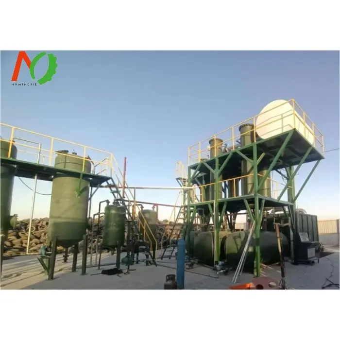 Porfitable Energy Saving 500kg-3tons Portable Waste Motor Oil Recycling to Diesel Oil Machine