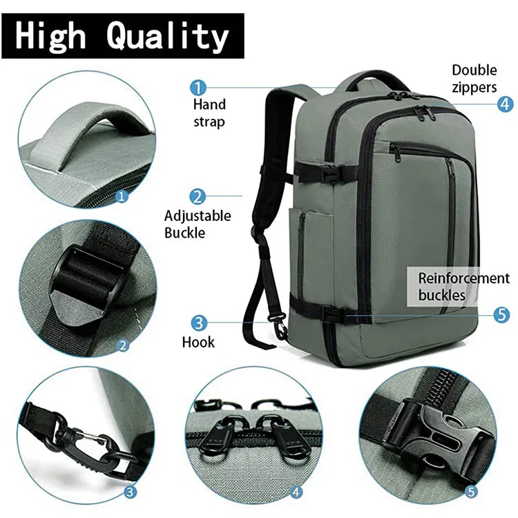 Flight Approved Weekender Bag 3 Cubes business travel services Laptop backpack bags with logo set backpack bag