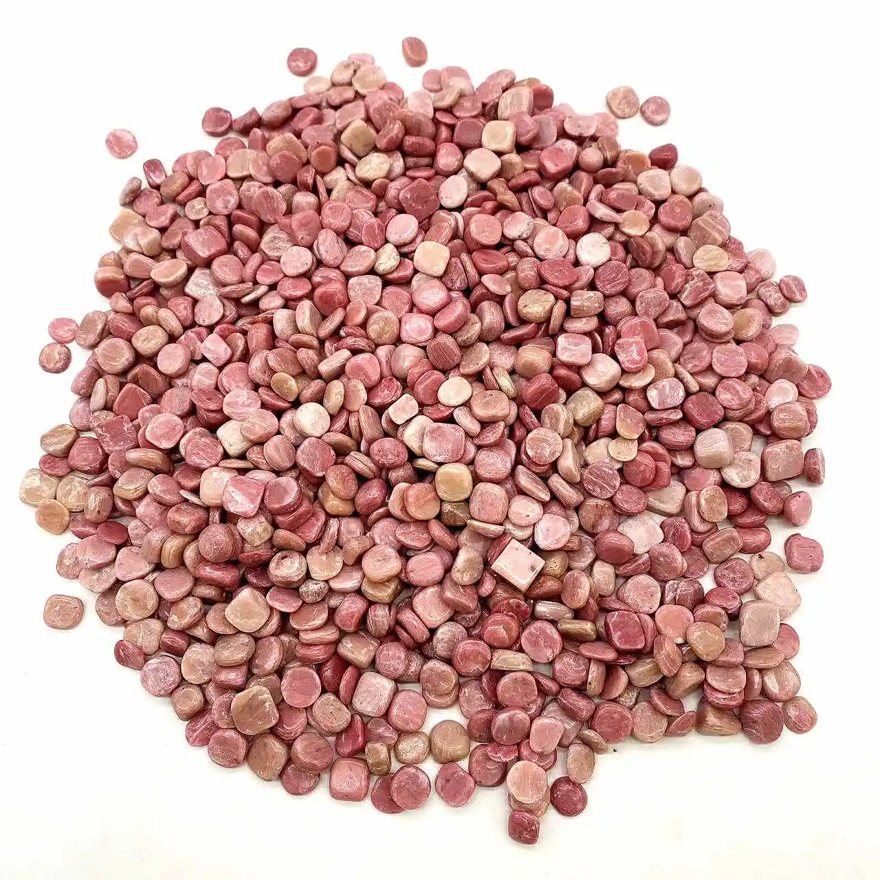 Natural Bulk Healing Crystal Gravel Pink Quartz Chips Red Wood Grain Stone Tumbled Stone for Decorate