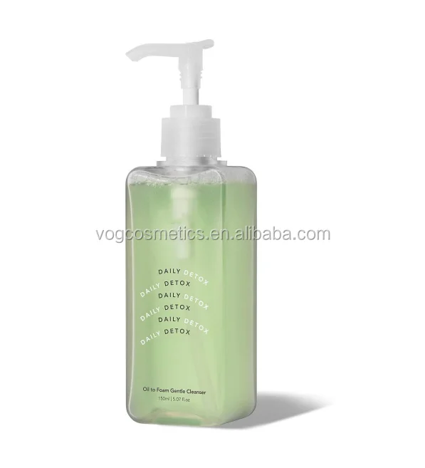 Private Label Foam Cleanser Non-Stripping Face Wash, Hydrating Olive Oil and Soothing Vitamin B5, Oil