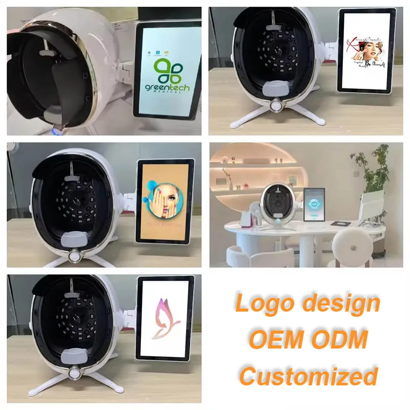 face analyzer machine skin tester analyzer electric skin analyzer