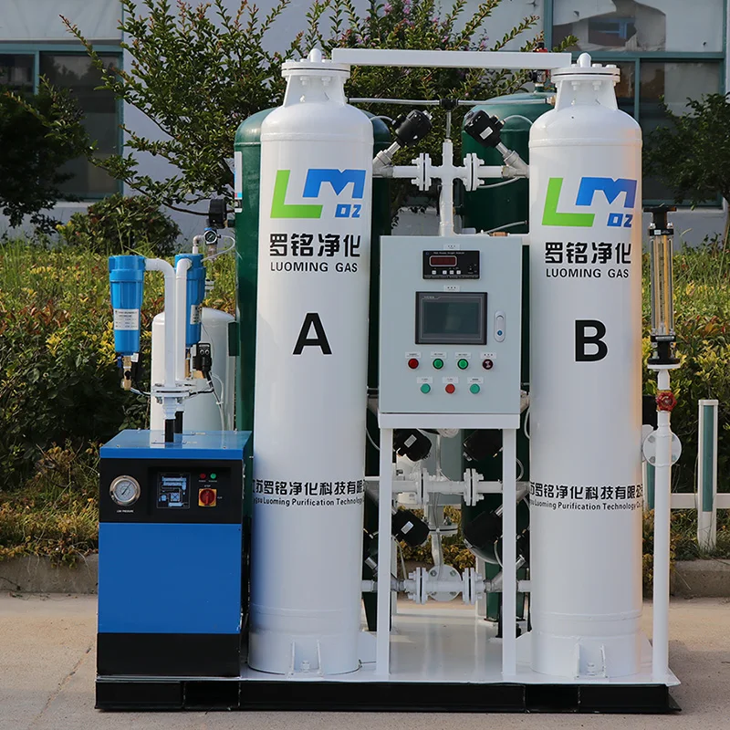 Инновационное и надежное оборудование для производства кислорода больниц: LUOMING Gas