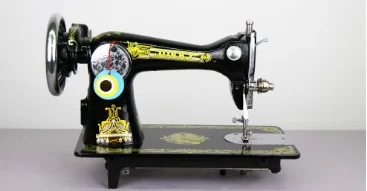 JA1-1 Elegant Design Mini Home Industrial Sewing Machine Portable Treadle Hand-Operated Electric Motor for Leather Use