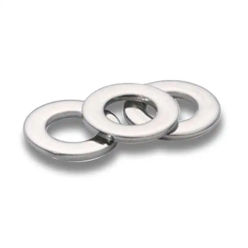 304 Stainless steel stamping standard Din125 flat self color copper washer