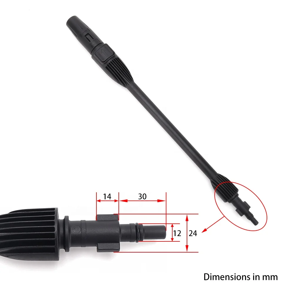 Шланг высокого давления для пены автомойки пистолет комплект водяная спрей пушка пенная насадка пена Кэннон BOSH AR B & D установка мытья под