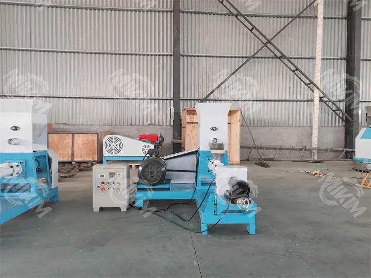 DGP70 Floating fish feed pellet extruder 1-10mm feed pellet extruder for pet dog food extruder