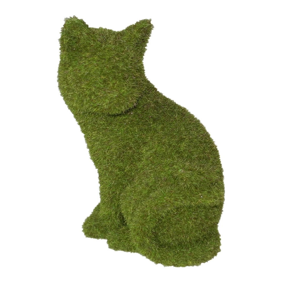 
Garden Decoration Wholesales Animal Statue Garden Green Moss Standing Duck Spring Decoration Figurine 
