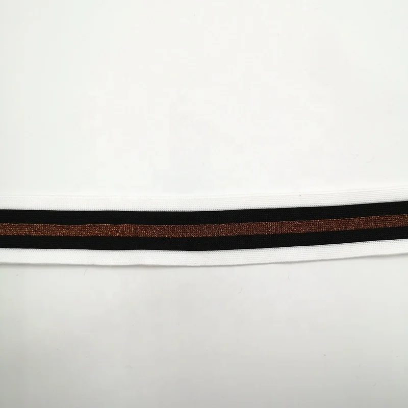 Factory supply custom stripe polyester 25mm polyester printed webbing