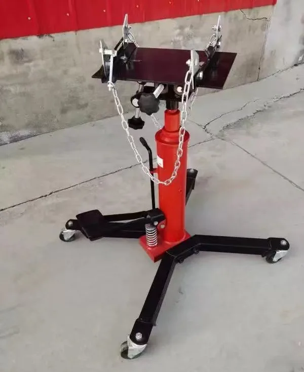 1T High Position Transmission Jack Gearbox Lifter Durable Hydraulic Jack
