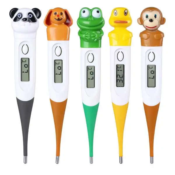 Hot-selling cartoon electronic baby adult thermometer soft head home digital thermometer