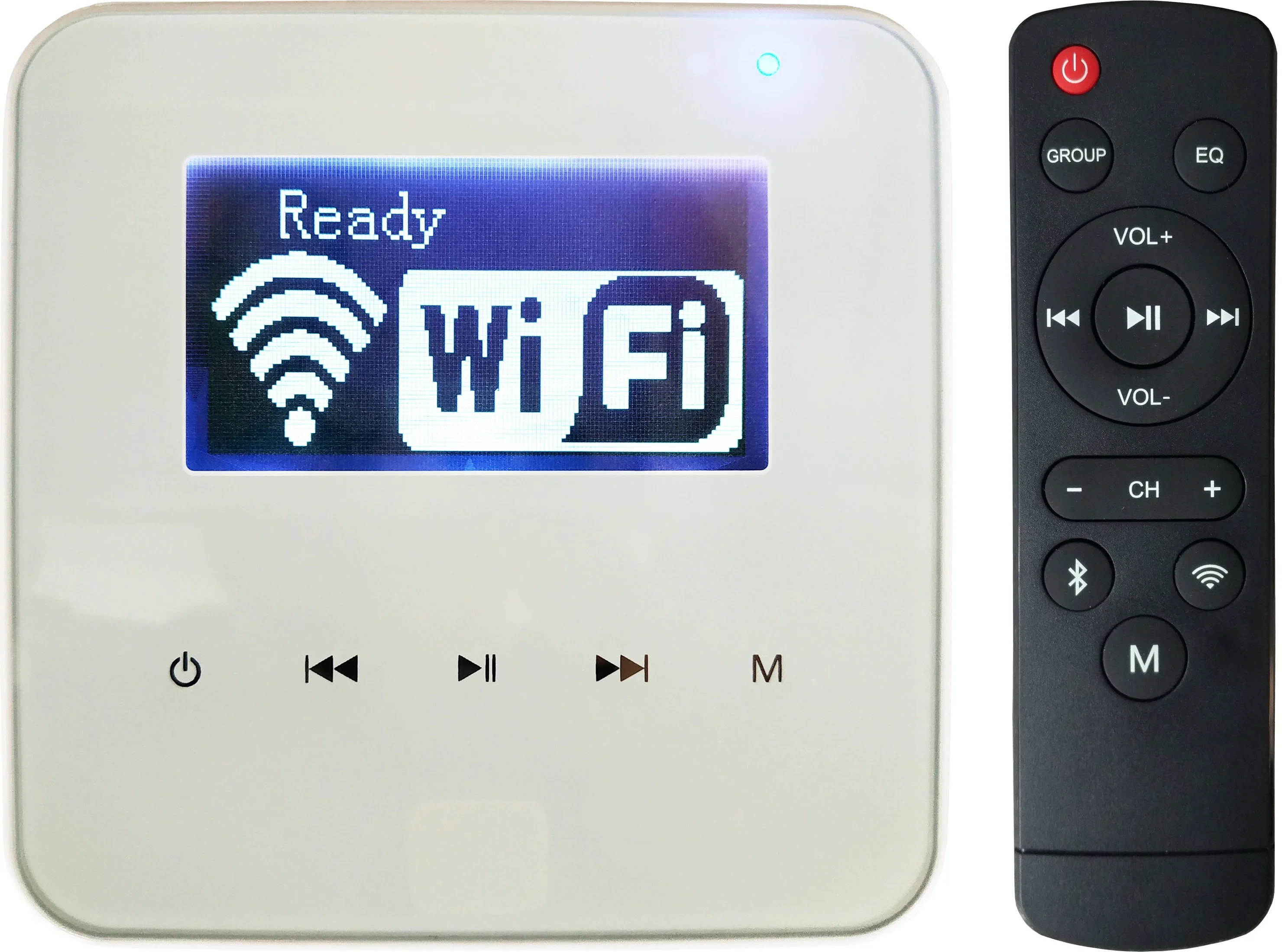 Настенный Wi-Fi плеер с BT AUX MP3 SD-плеером CAT5/6 вход кабеля 110-230 В переменного тока пульт дистанционного управления функция EQ подача заявки для