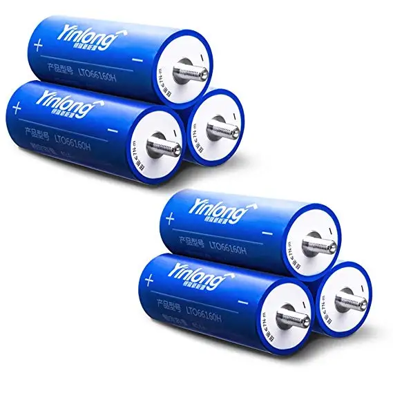 Yinlong LTO Battery 2.3V  Lithium Titanate Battery LTO 66160H 40Ah