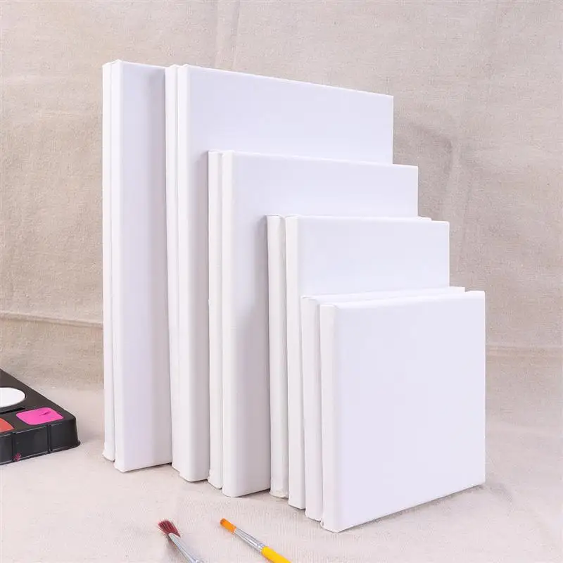 280g 30X40C, White Stretched Canvas Frame for Drawing Painting