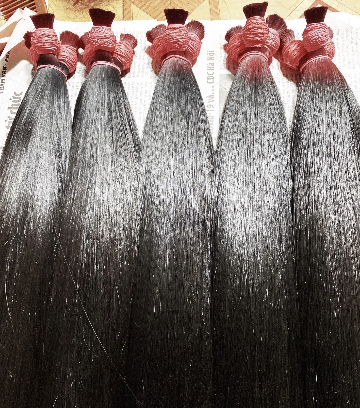 Оптовая продажа 100% вьетнамский человеческих волос навалом человеческих волос