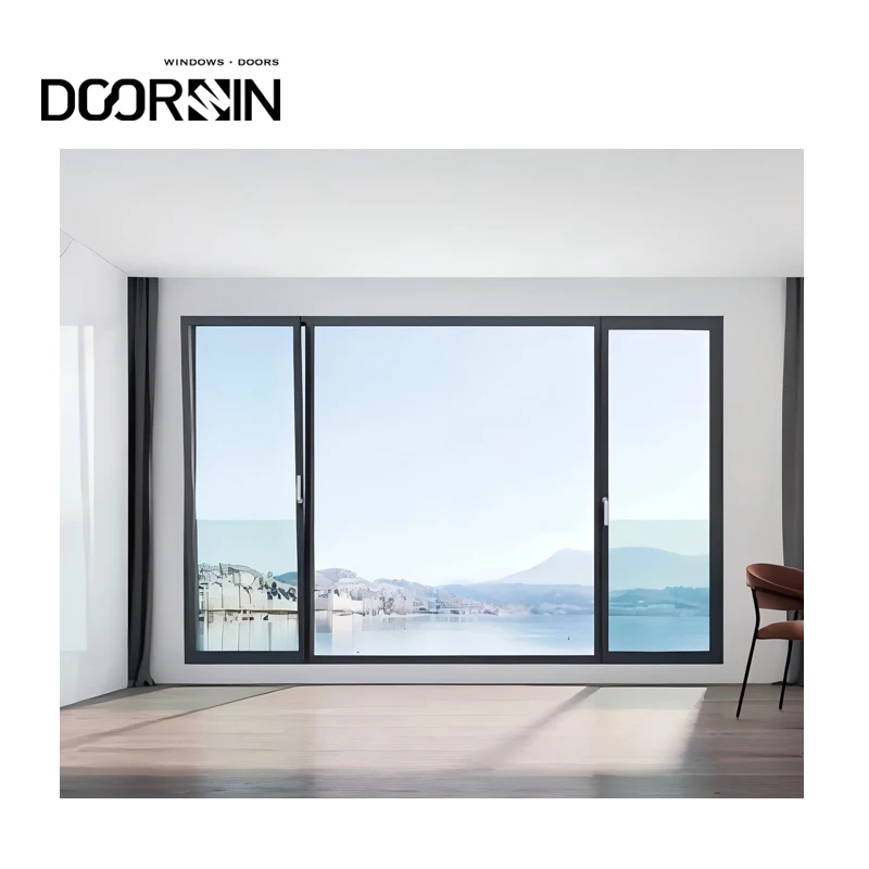 Residential Projects House Aluminum Security Window Slim Profile Aluminium Tilt Turn Casement Windows