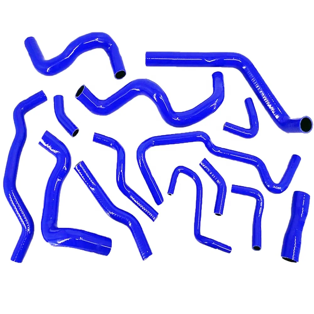 Auto Flexible Reinforced Turbo Pipe Coolant Induction Radiator Silicone Boost Hose Kit For BMW E36 325 M3