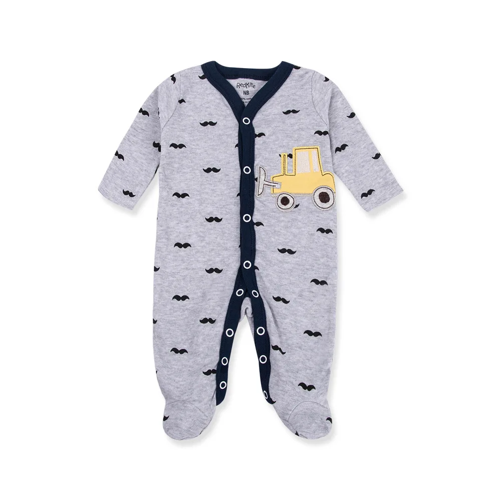 China Supply 3 Pieces Packing High Quality Low Price 100% Cotton Baby Jumpsuit Newborn