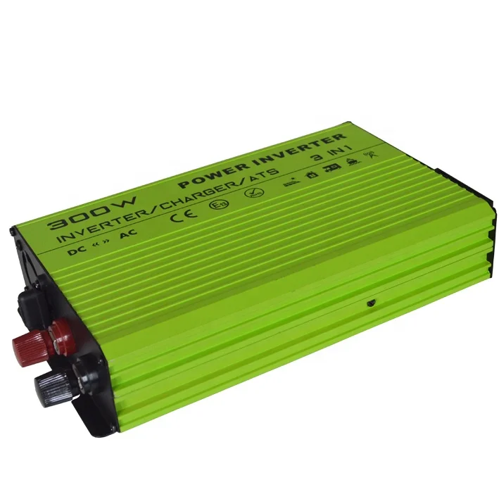 Portable UPS Inverter 12v 220v 300w Inverter FANS CE Single DC/AC Inverters 201 - 300w 90% 50/60hz Blue/black Kosunpower KSC300P