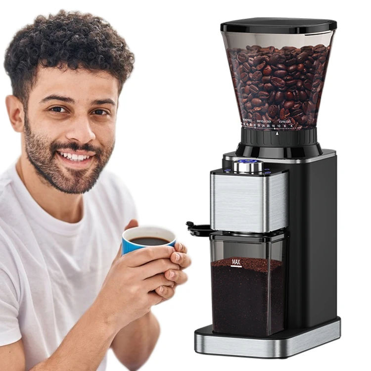 Automatic Espresso coffee grinder machine profishinal smart mini coffee grinder