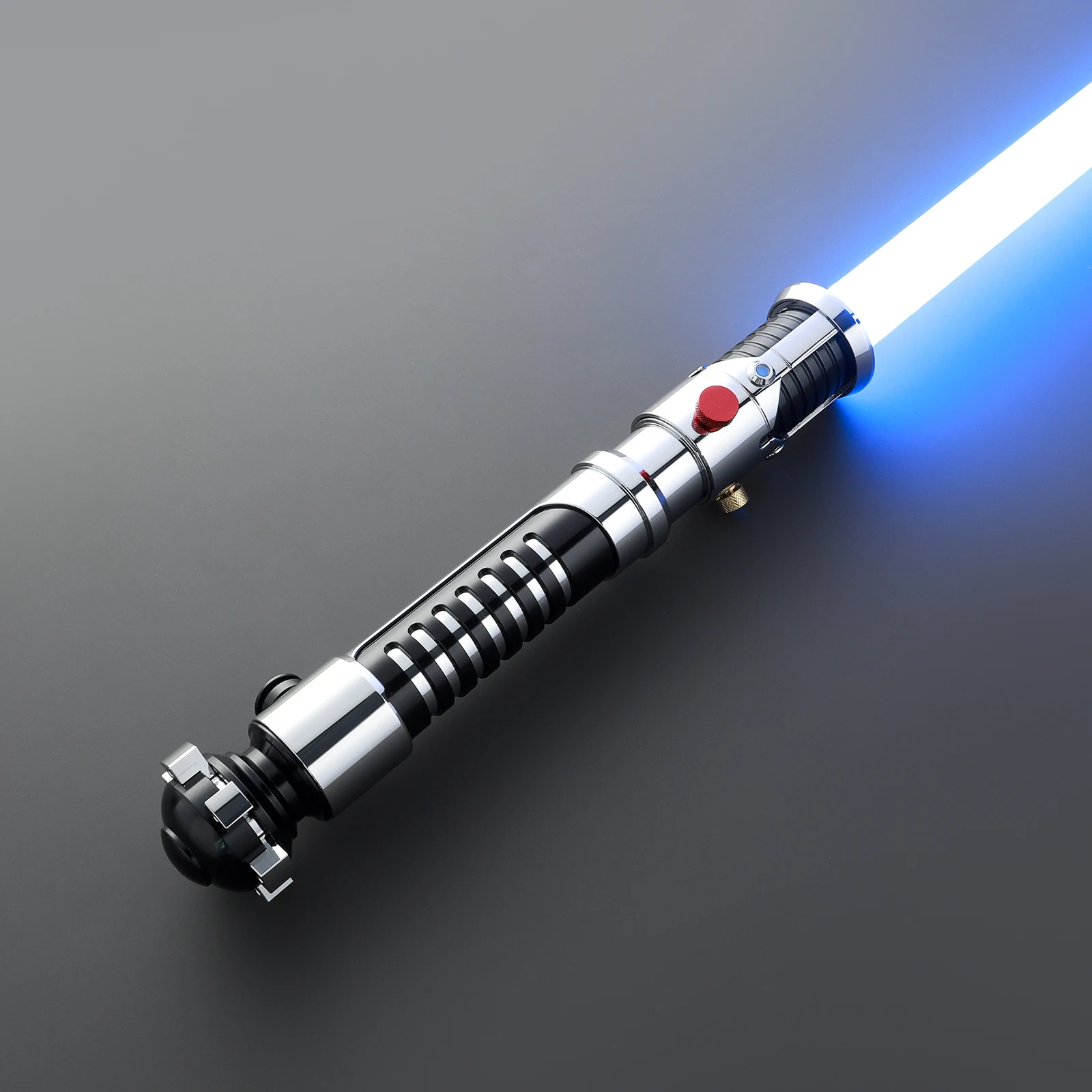 Wholesale Smooth Swing Pixel Lightsaber Glowing Toys Metal Hilt Combat Durable soundboard Light Saber for Obi-Wan Kenobi cosplay