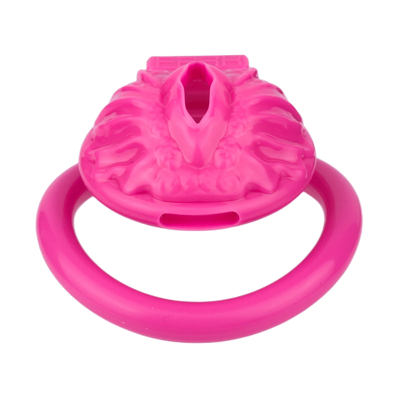 FRRK resin 3D penis cage male chastity device flat plastic cock cage penis lock chastity lock for beginner sex toys