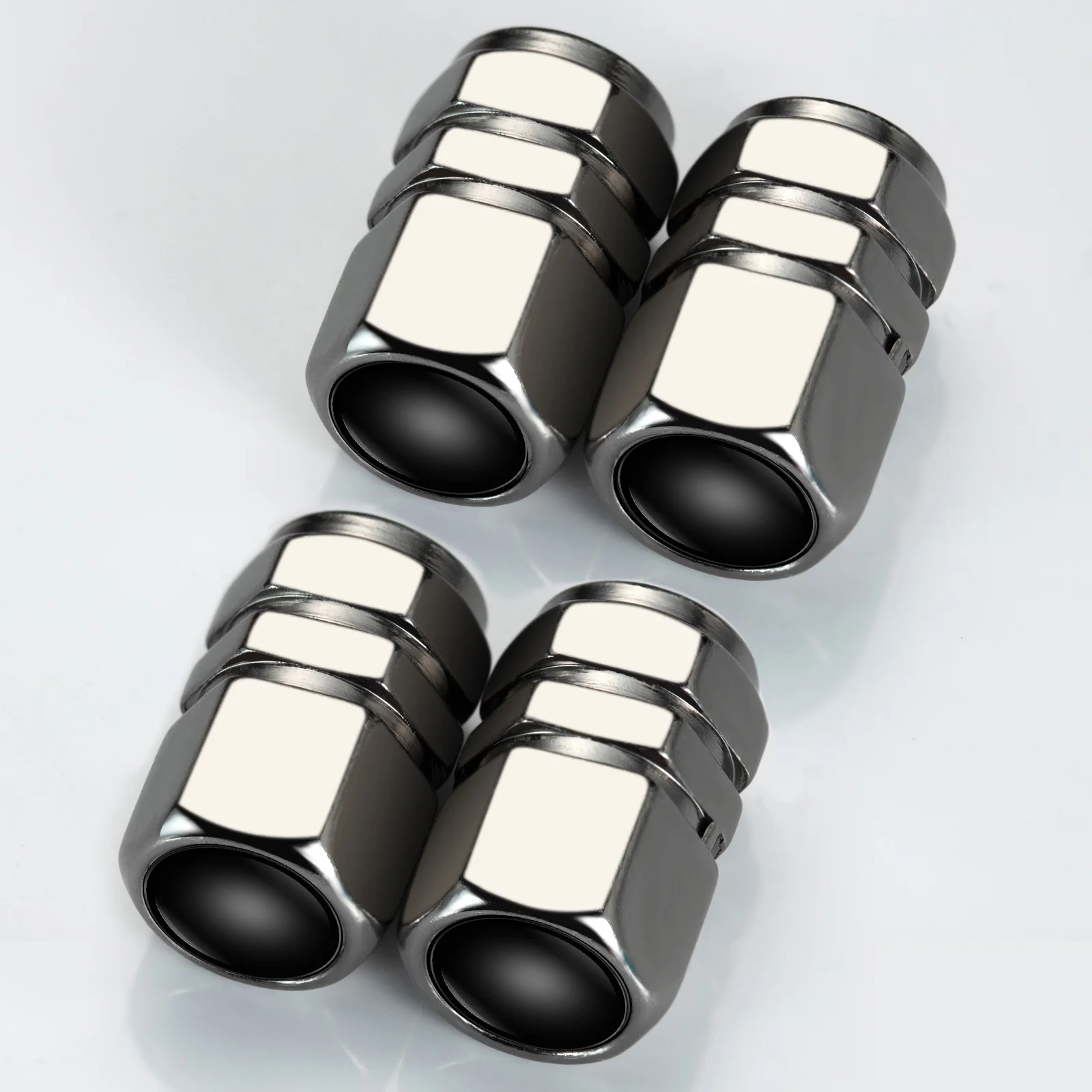 
Wholesale hot sell automobile tire valve cap aluminum wheel stem caps all models with logo can be customized car accessories 