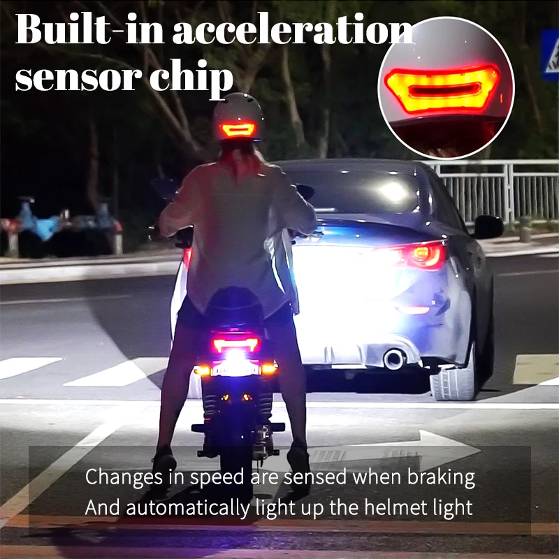 Mountain Bike HD camera Cycling Casque Moto casco Safety Scooter Helmet Smart remote control Light Bike BT Helmet