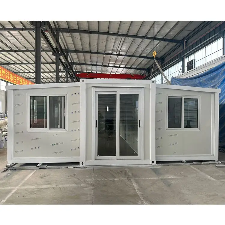 Promotion To Buy 20ft Australia Expandable Container House High Cube Expandable Container House With Sloped Roof
