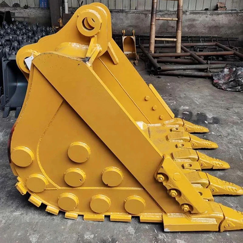 Heavy Duty Digging Rock Standard 2m3 Bucket 30 Ton Big Excavator Rock Stone Bucket Price For Komatsu PC300