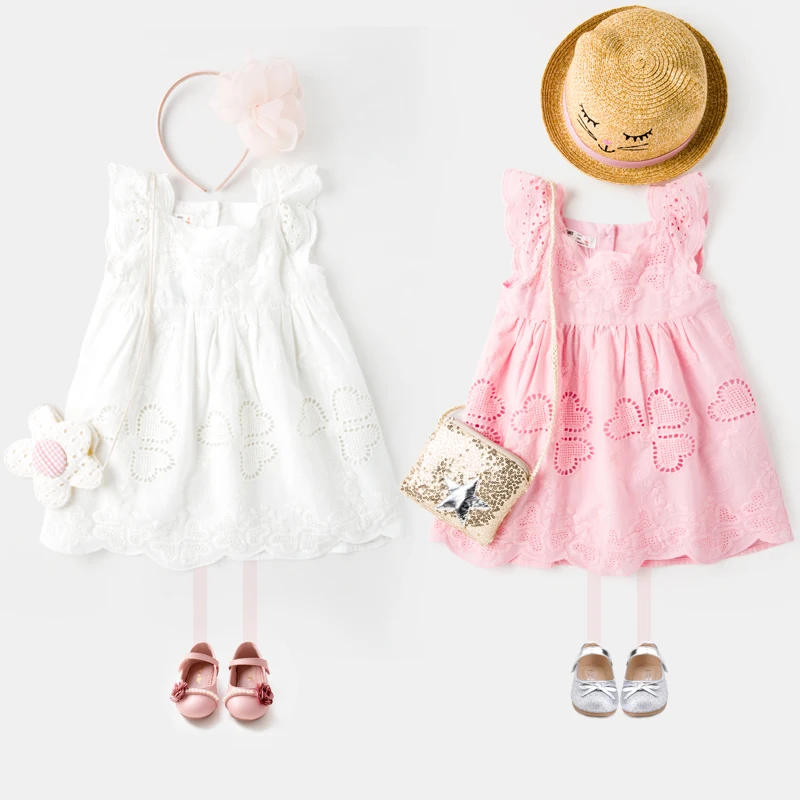 China Factory Baby Summer Cotton Dress On Sale For Little Child