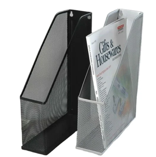 Mesh Office Desk Organizer and Accessories Magazine Holder Desk Office Organizer  Office Accessories