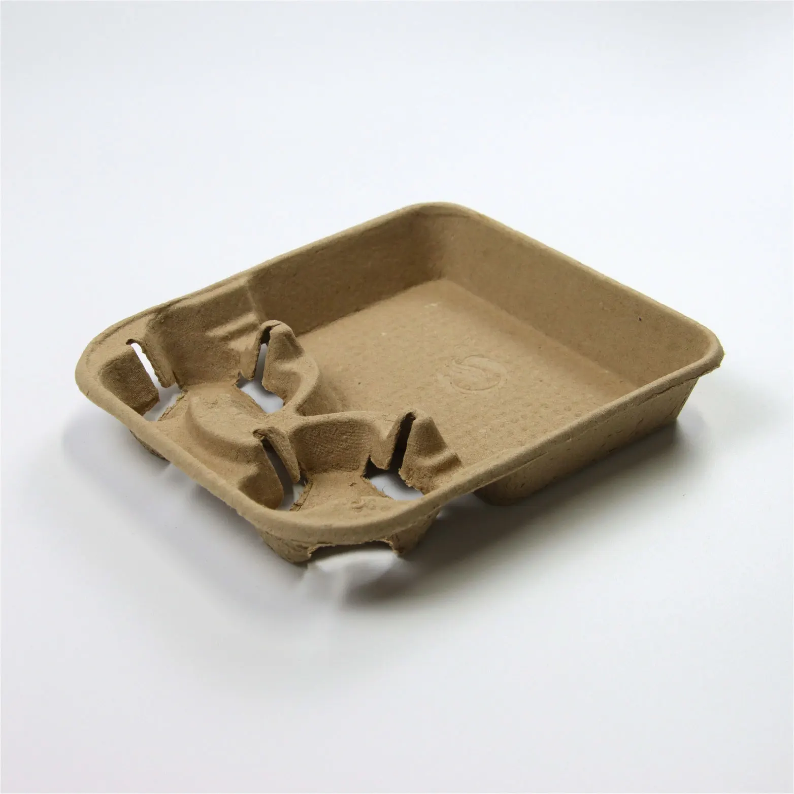 Customizable Coffee Drink Cup Holder Can Hold Fries Burgers and Sandwiches Two-in-one Tray