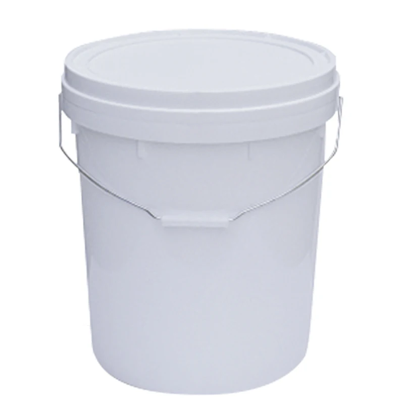 
Wholesale 1L-50L White Thickened Round Pails Plastic Paint Buckets 
