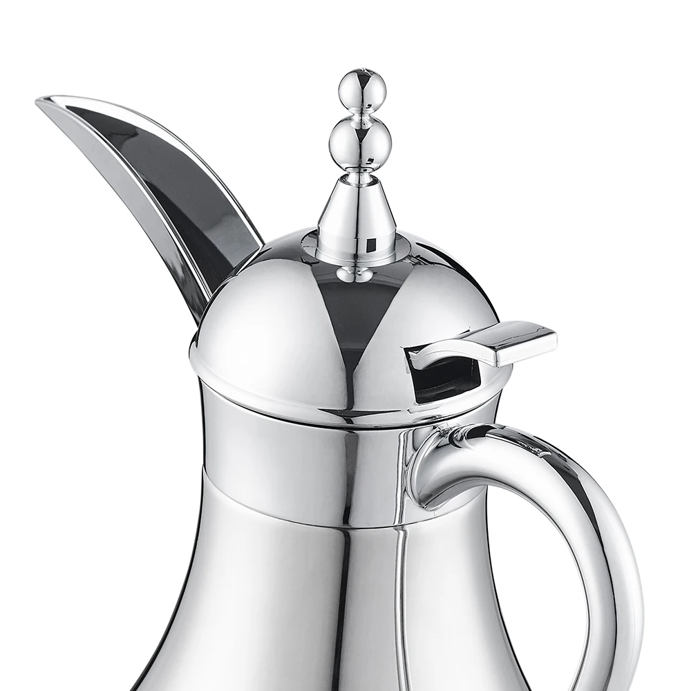 Luxury SUS 304 Stainless Steel Arabic Dallah Thermos Coffee Pot Flask