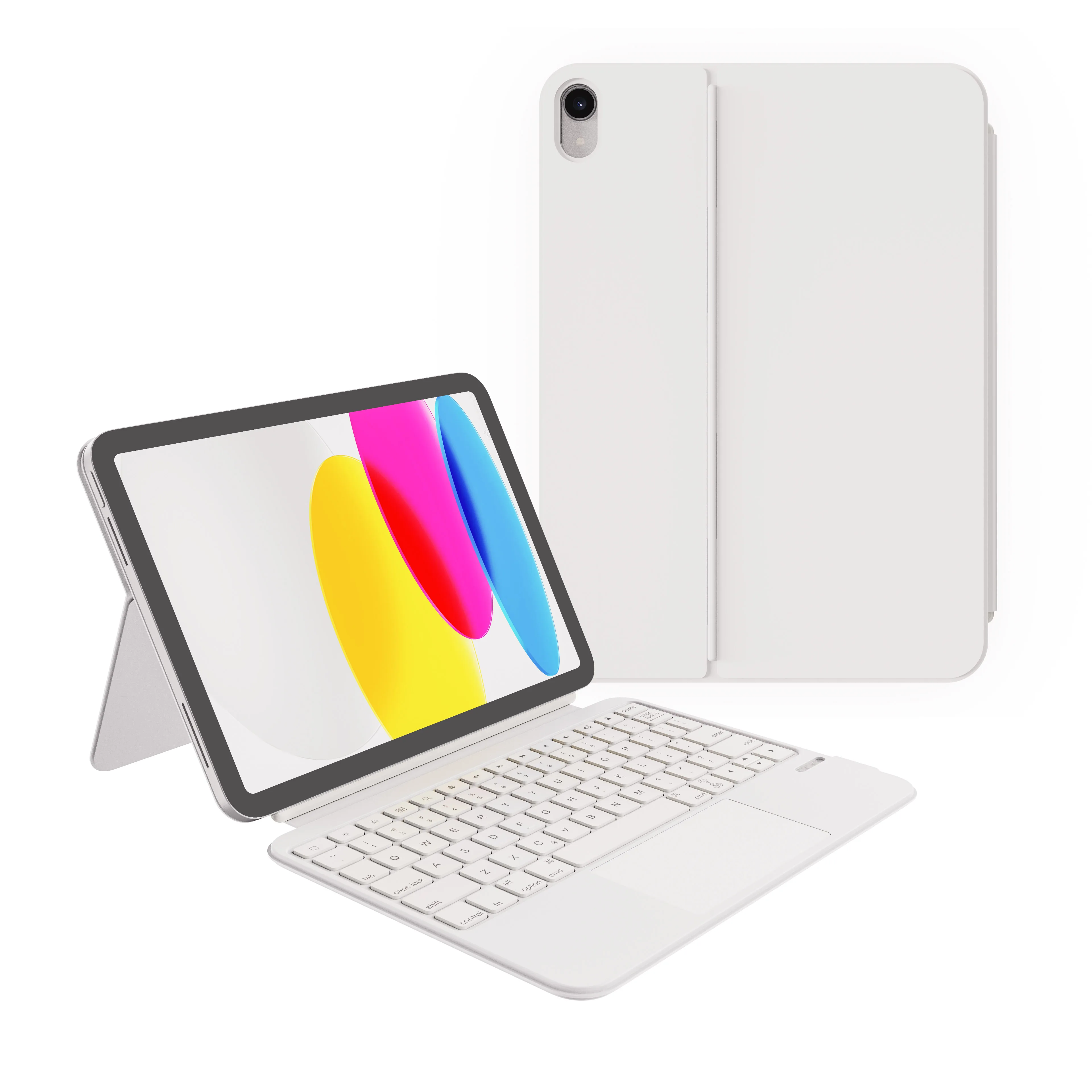 Brand New Detachable  Magnetic Folio Keyboard for iPad 10th 2022 with Smart Touchpad.