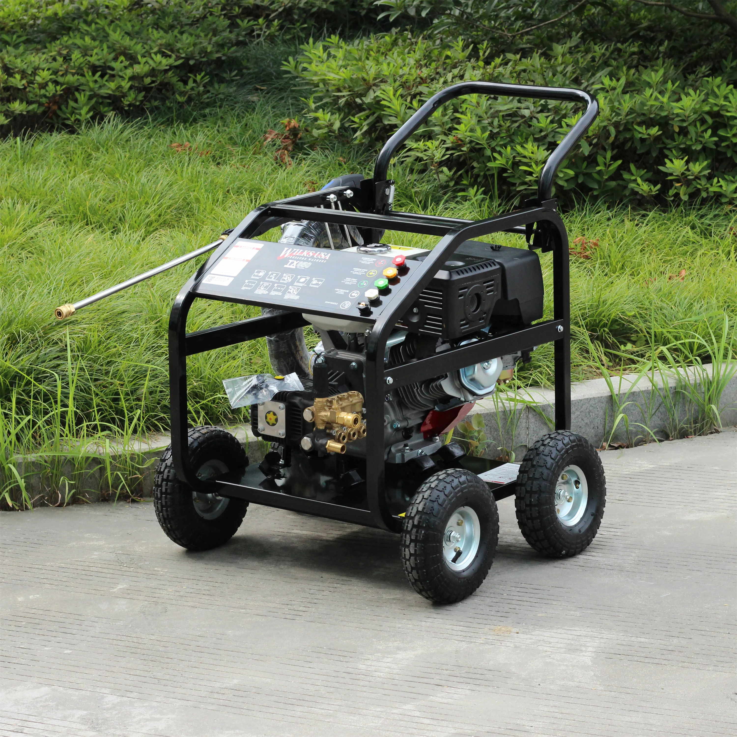 15HP 4-Stroke OHV Hand Start 250Bar 3600psi Gasoline Engine High Pressure Washer