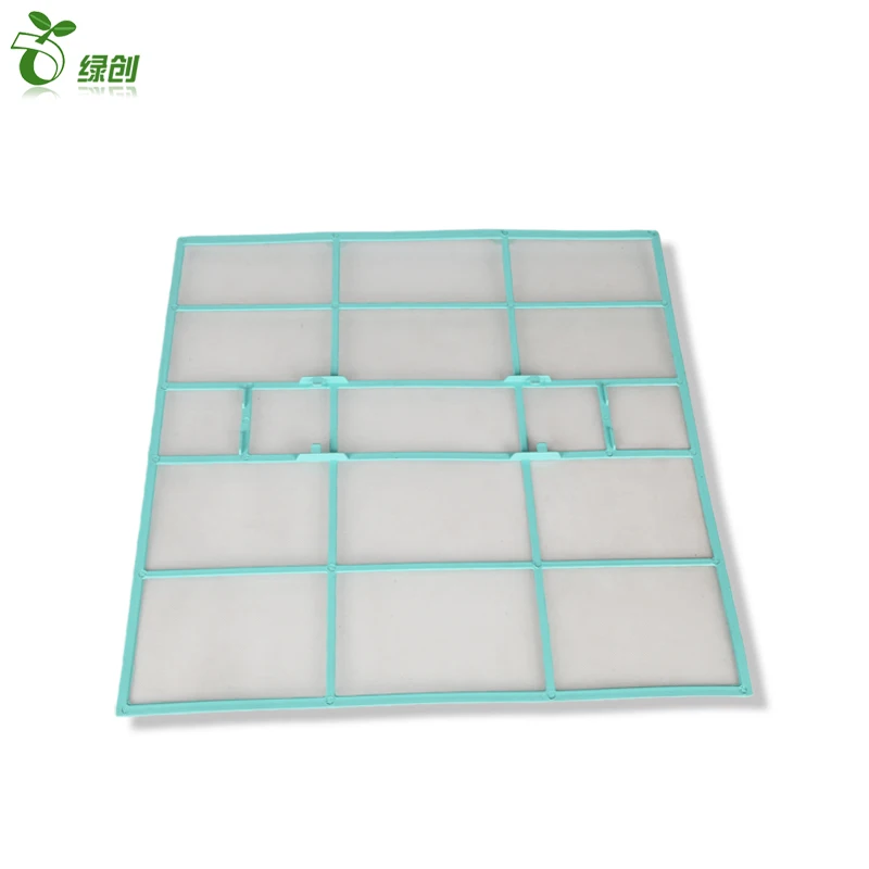 Washable air conditioner filter dust plastic frame nylon mesh filter