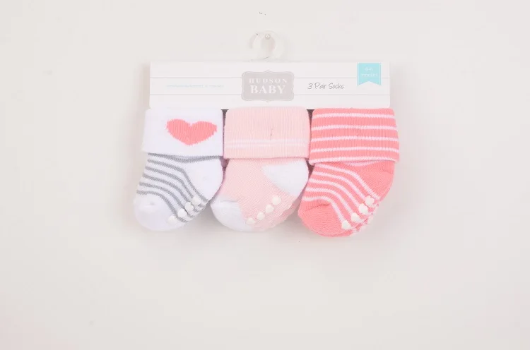 Wholesale Hudson Baby Socks Newborn Non-slip Baby Girl Socks Set