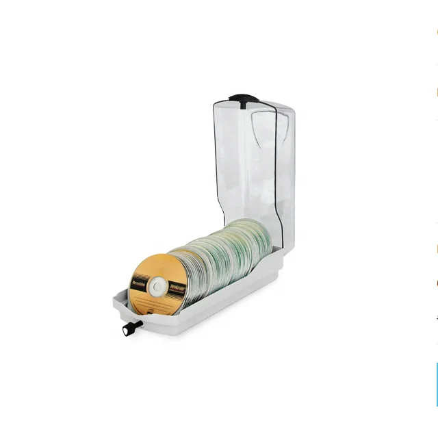 ACTTO  Durable dvd disc Rectangular containers case  box  with 2 keys CD Storage Box  Record Case with  Locks