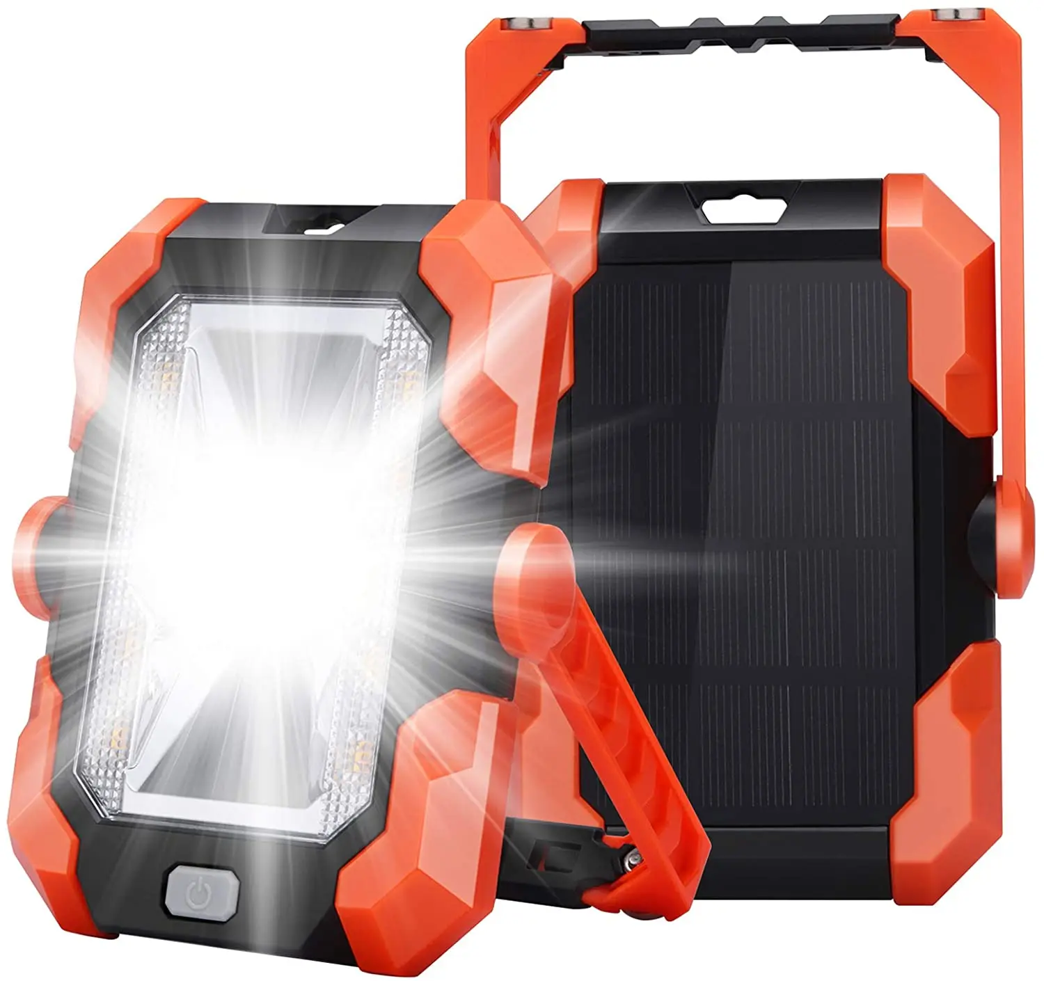 Factory Price 6W  Solar Multi-Function Power Bank Portable Work Lamp