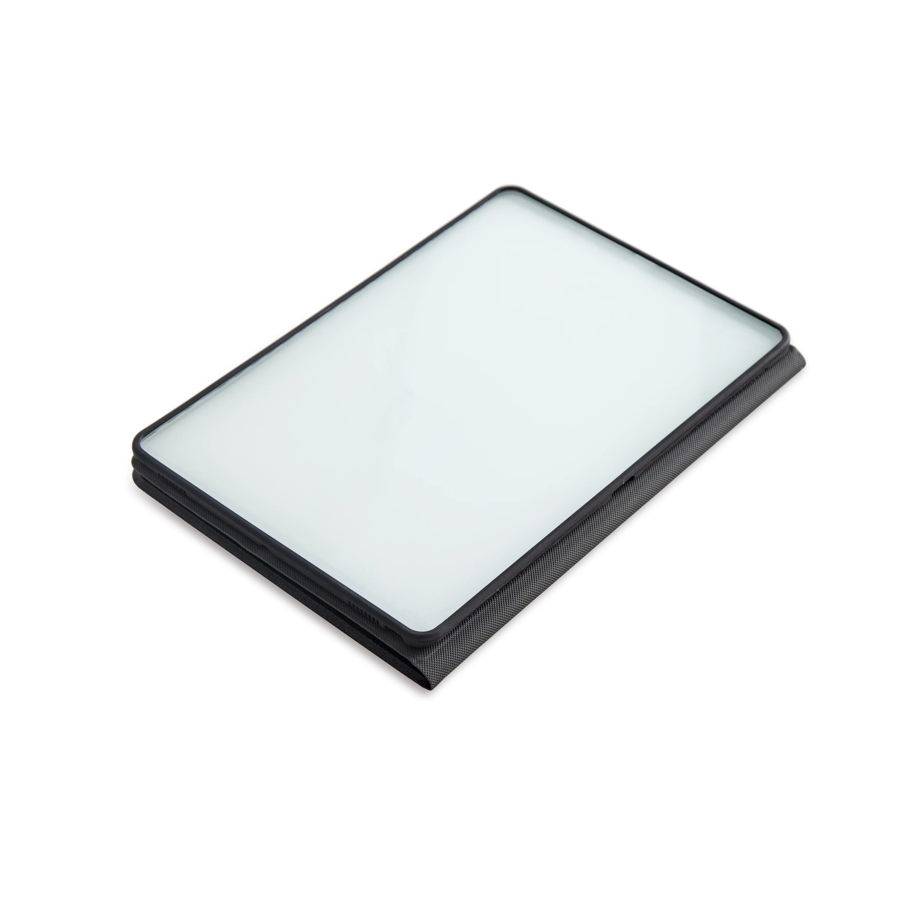 Portable Magnetic Glass Board With Stand Dry Erase Repeatable Erasable Notebook Whiteboard