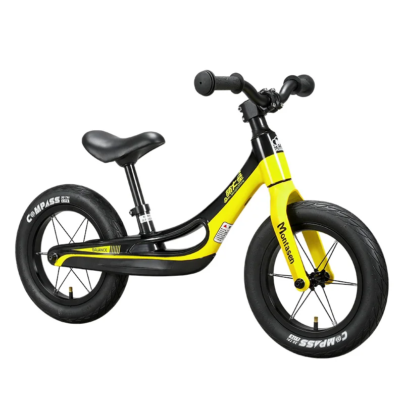 2021 Montasen 12' Magnesium Kids Balance Bike Baby Balance Bicycle With Unique Design